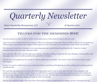 newsletter