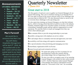 newsletter